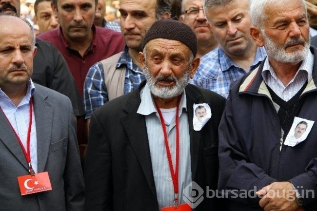 Şehit babaya son bakış