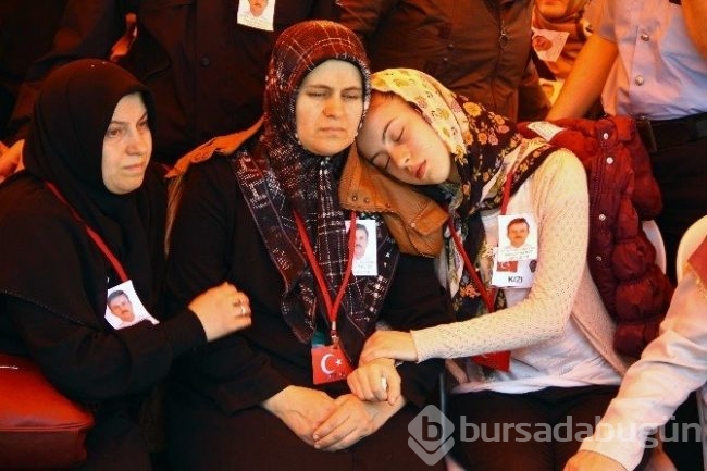Şehit babaya son bakış