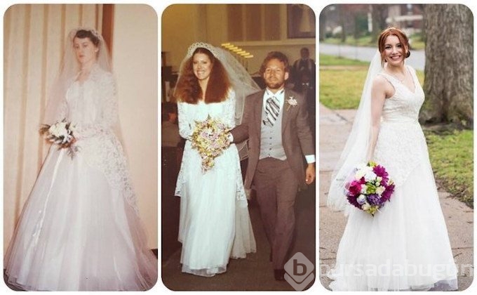 Bu gelinlik 3 nesil ve 3 düğün gördü