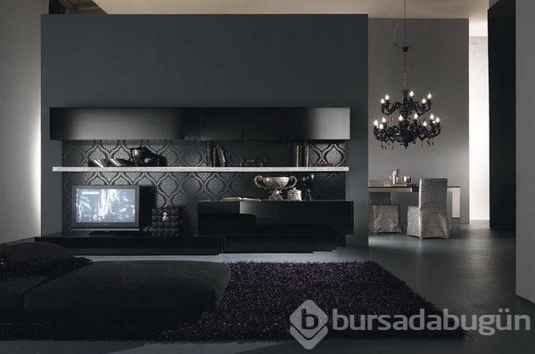 Dekorasyonda siyah rüzgarı