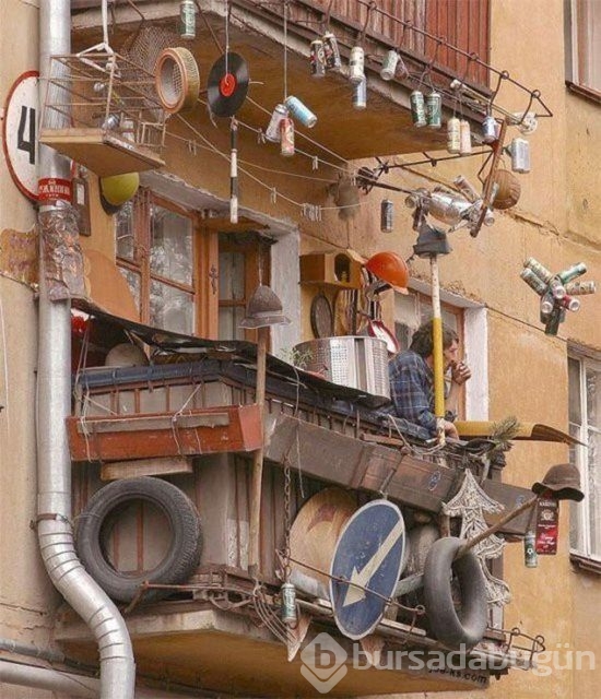 En ilginç balkon modelleri