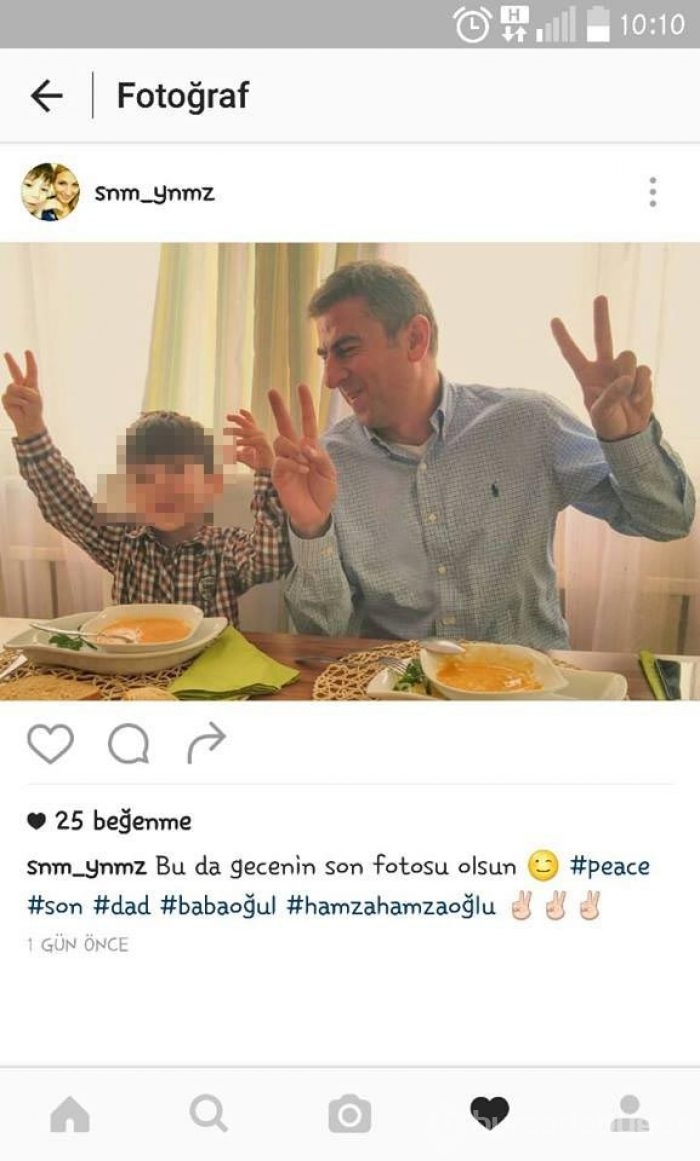 Oğlumun babası Hamza Hamzaoğlu
