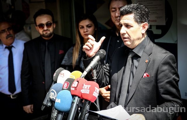 Bursa'da işyerini cenaze marşıyla kapattı
