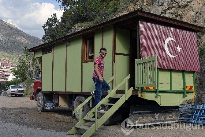 Dışı kamyon, içine ise çok şaşıracaksınız