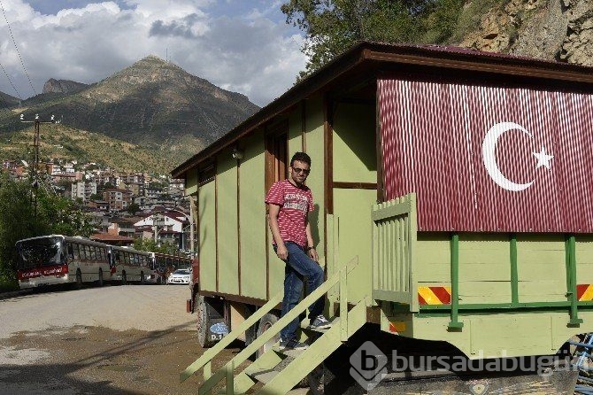 Dışı kamyon, içine ise çok şaşıracaksınız