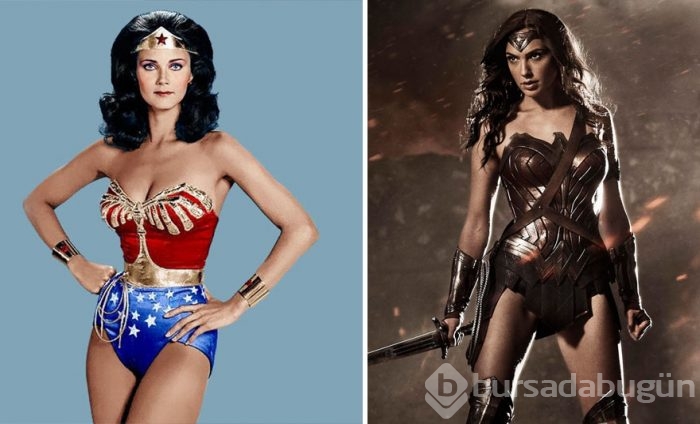 Hollywood'un 15 süper kahramanının dünü ve bugünü