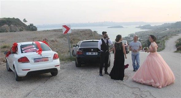 Nişan günü büyük şok! Fotoğraf çektirmeye gittiler ve...