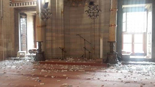 Mimar Sinan'ın çıraklık eseri de hasar gördü