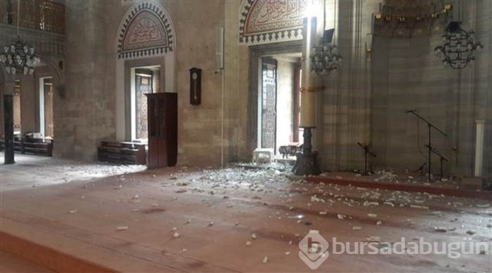 Mimar Sinan'ın çıraklık eseri de hasar gördü