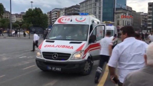 İstanbul'da vapur kazası... Dehşet anları...