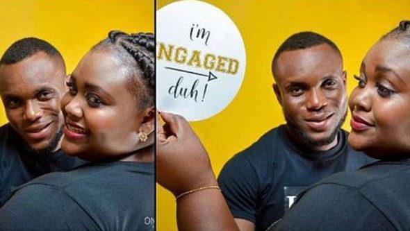 Nişan fotoğrafı Instagram'ı salladı
