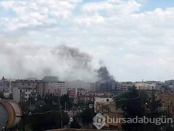 Mardin'de Emniyet Müdürlüğü'ne bombalı araçla saldırı