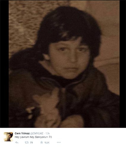 Cem Yılmaz'ın sünnet fotoğrafı olay oldu
