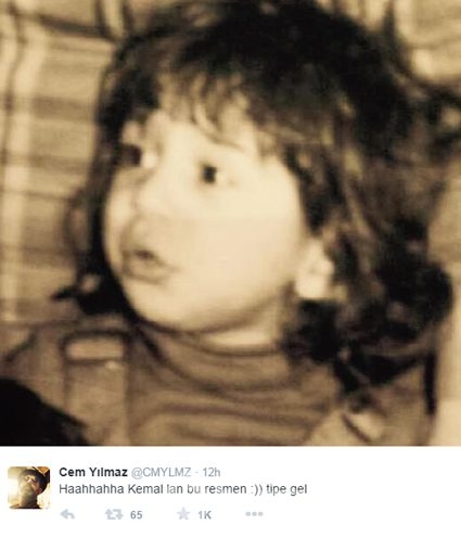 Cem Yılmaz'ın sünnet fotoğrafı olay oldu