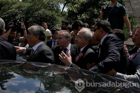 Kılıçdaroğlu'na şehit cenazesinde mermi kovanı atıldı
