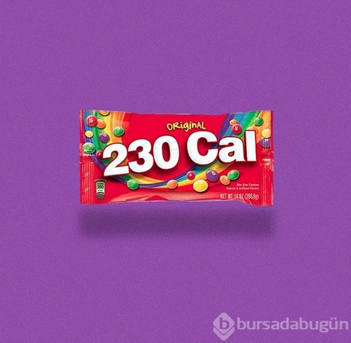 Ünlü markaların logolarına kalori rötuşu