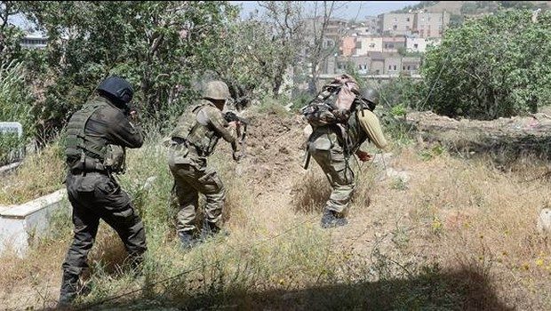 PKK mezarlığa bile patlayıcı döşemiş