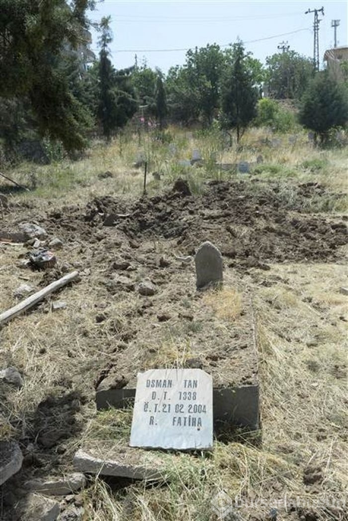 PKK mezarlığa bile patlayıcı döşemiş