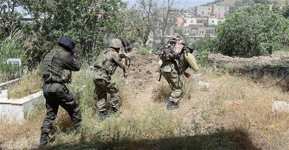 PKK mezarlığa bile patlayıcı döşemiş