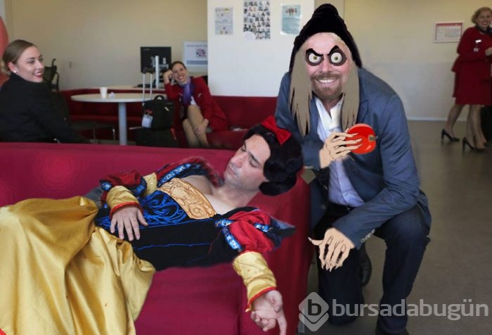 Uyurken patrona yakalandı, sosyal medyanın diline düştü