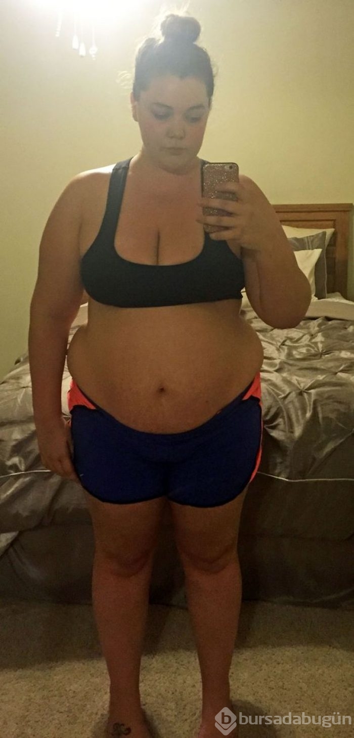 Obez anne selfie sayesinde 60 kilo birden verdi