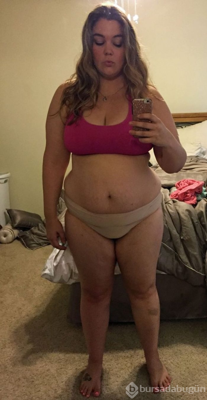 Obez anne selfie sayesinde 60 kilo birden verdi 