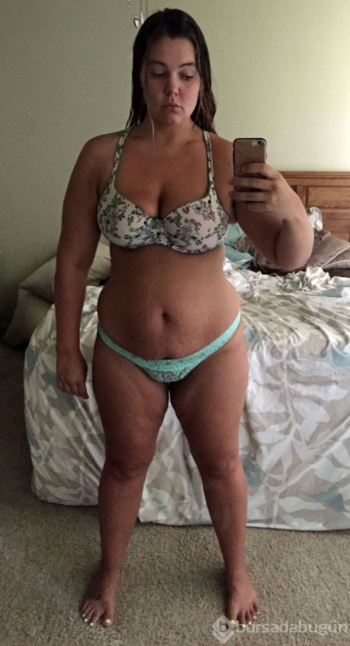 Obez anne selfie sayesinde 60 kilo birden verdi