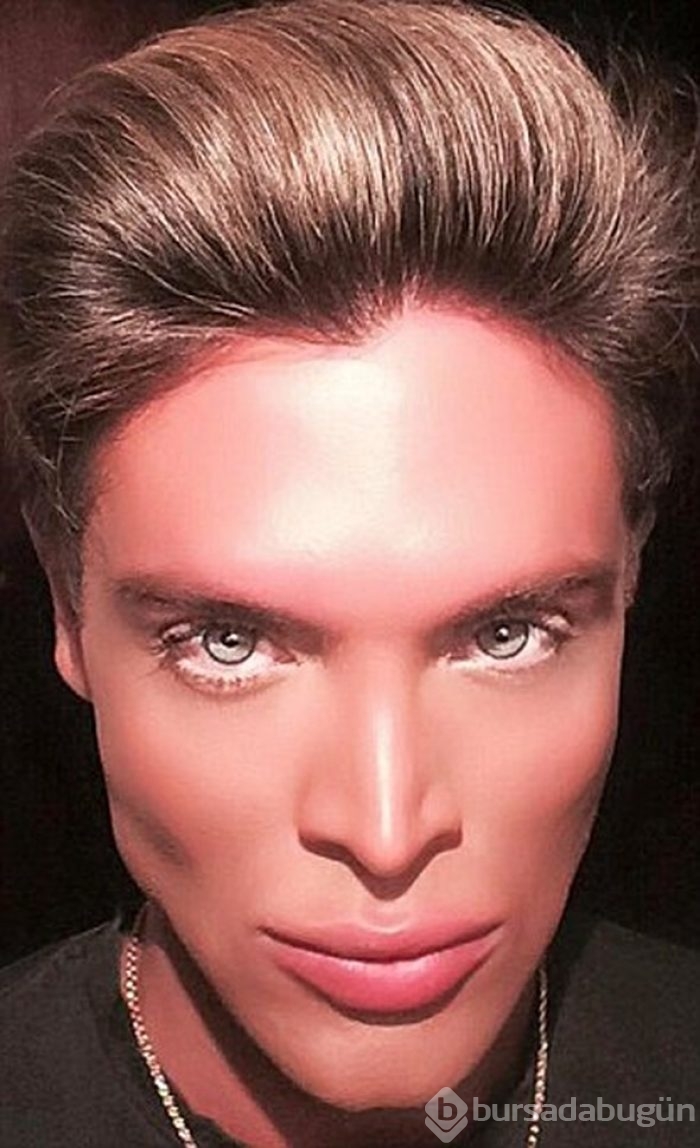 Barbie'nin Ken'i olabilmek için bunu da yapmaya kalktı