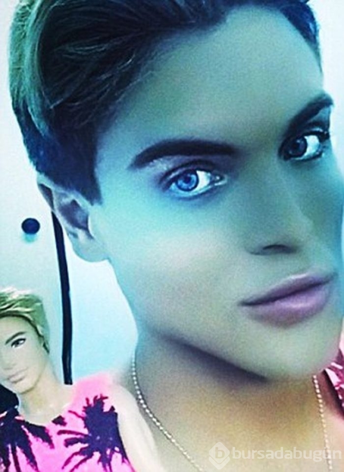 Barbie'nin Ken'i olabilmek için bunu da yapmaya kalktı