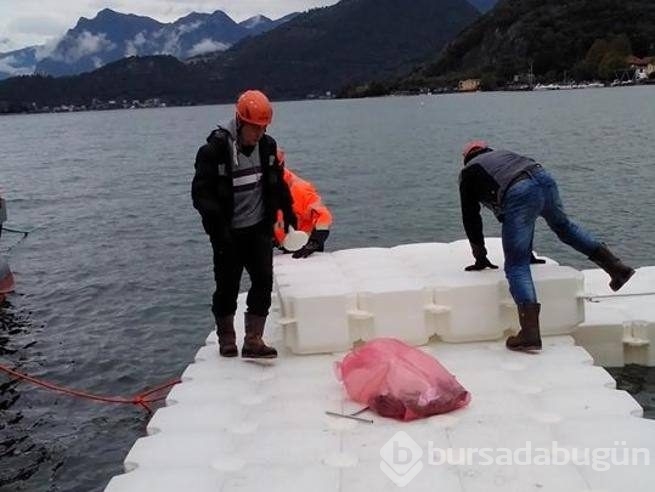 Yarım milyon kişi suyun üzerinde yürüyecek