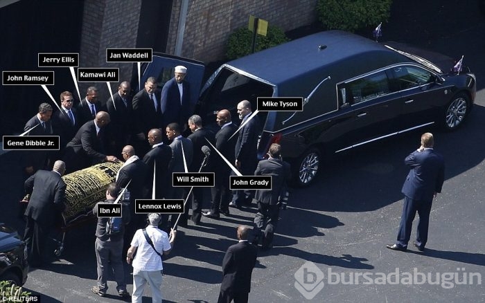 Efsane boksör son yolculuğuna uğurlandı