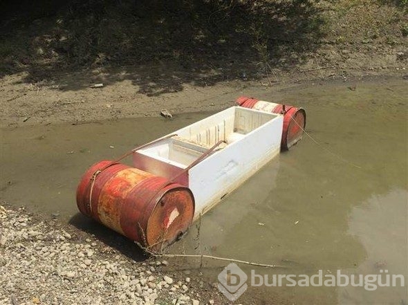 Buzdolabından kayık sonları oldu