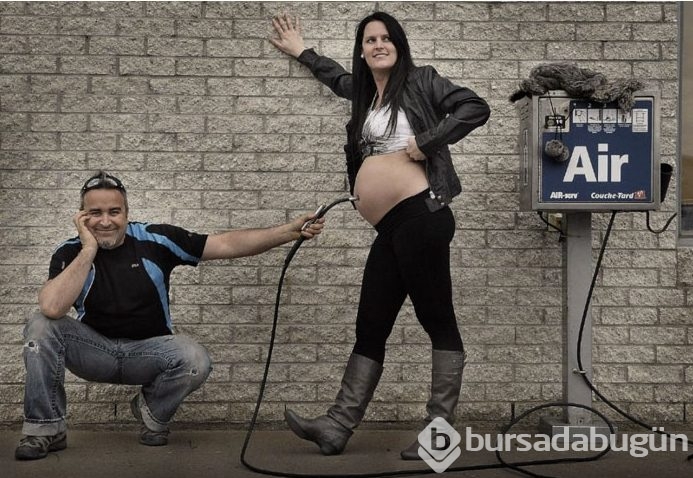 Sıra dışı anne adaylarından sıra dışı hareketler