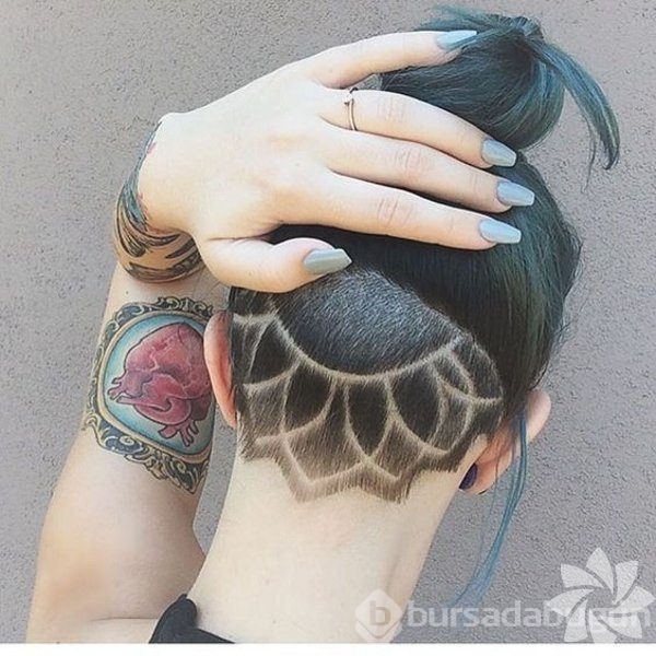 Bu yazın trendi: Undercut dövme