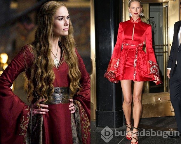 Game of Thrones stilini tercih eden ünlüler