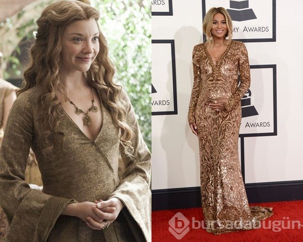 Game of Thrones stilini tercih eden ünlüler