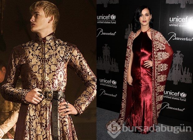 Game of Thrones stilini tercih eden ünlüler
