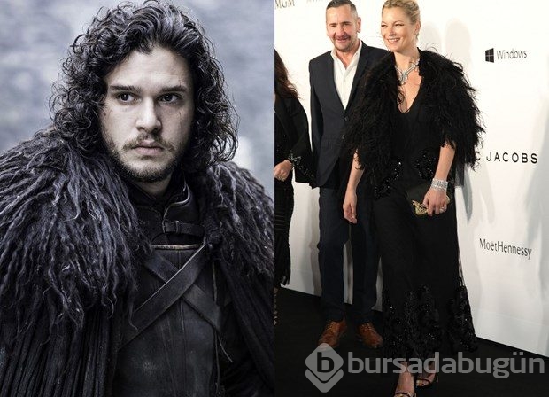 Game of Thrones stilini tercih eden ünlüler