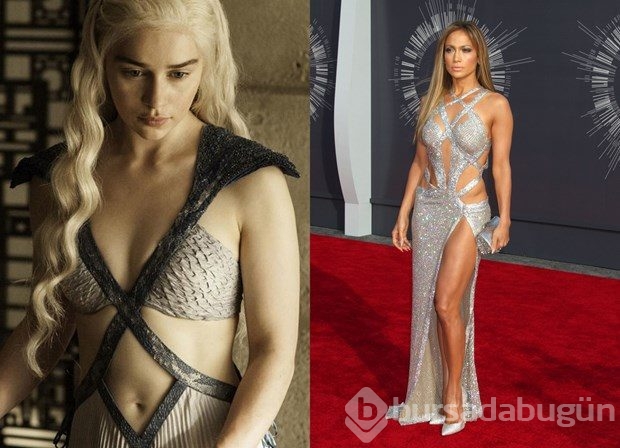 Game of Thrones stilini tercih eden ünlüler
