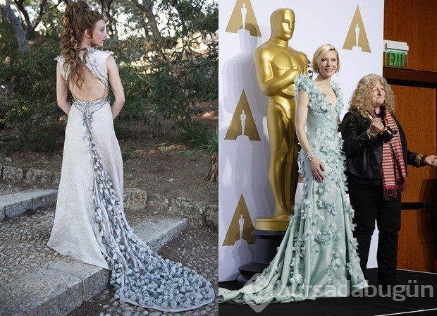 Game of Thrones stilini tercih eden ünlüler