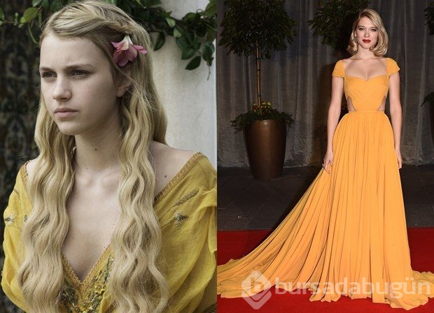 Game of Thrones stilini tercih eden ünlüler