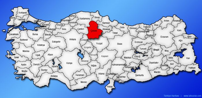 Dünyanın merkezi Çorum'muş...