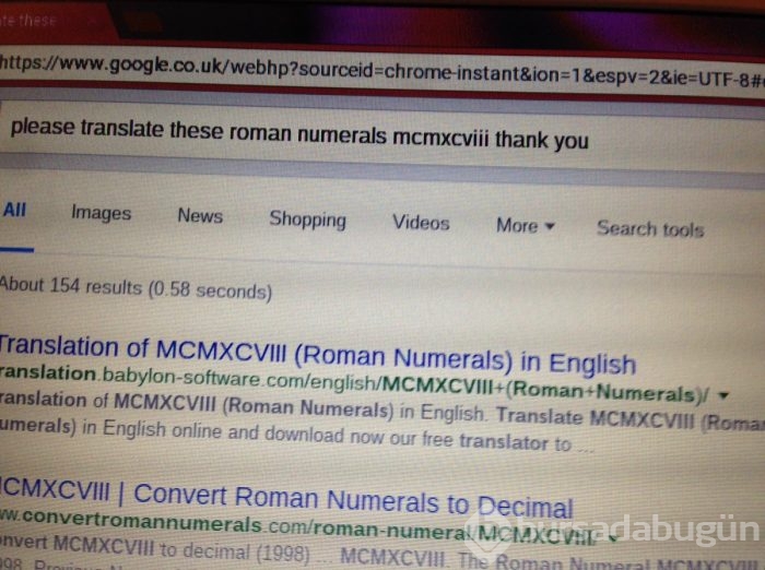 Gelmiş geçmiş en zarif 'google' araması