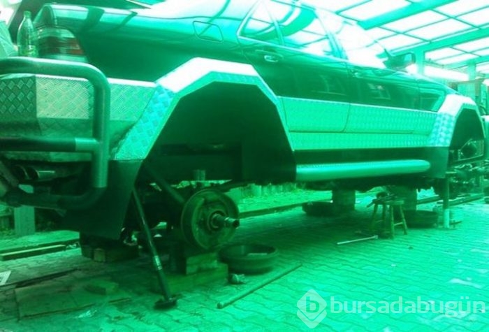 Hurdadan canavar yarattı