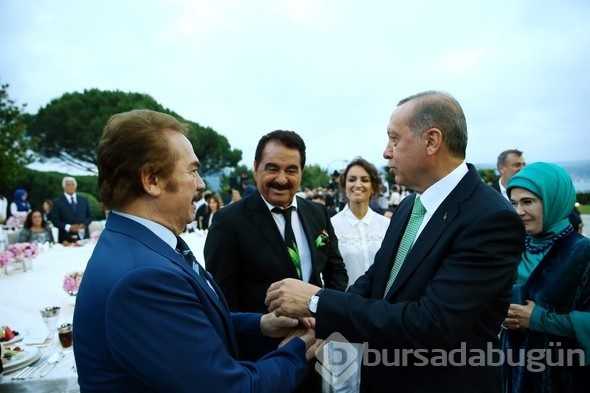 Erdoğan'ın iftar yemeğinde ünlüler geçidi