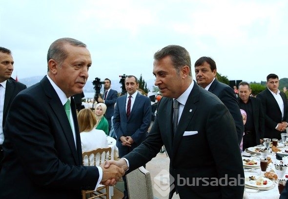 Erdoğan'ın iftar yemeğinde ünlüler geçidi