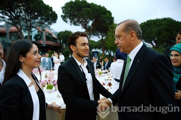 Erdoğan'ın iftar yemeğinde ünlüler geçidi