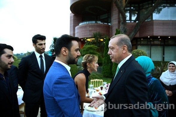 Erdoğan'ın iftar yemeğinde ünlüler geçidi