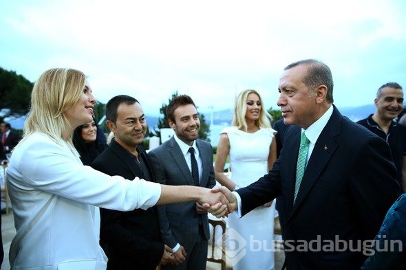 Erdoğan'ın iftar yemeğinde ünlüler geçidi