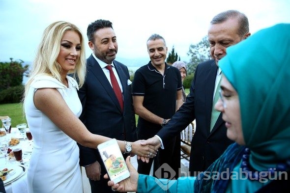 Erdoğan'ın iftar yemeğinde ünlüler geçidi